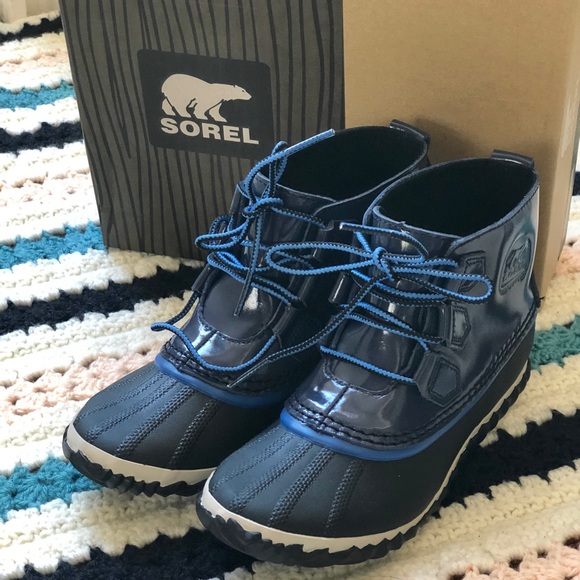 Sorel Out N About Waterproof Leather Rain Boot - Picture 3 of 8